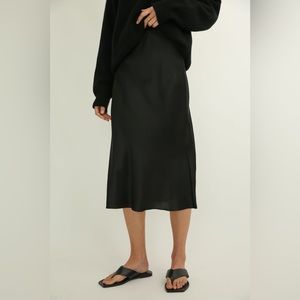 Almina Concept Slip Silk Skirt